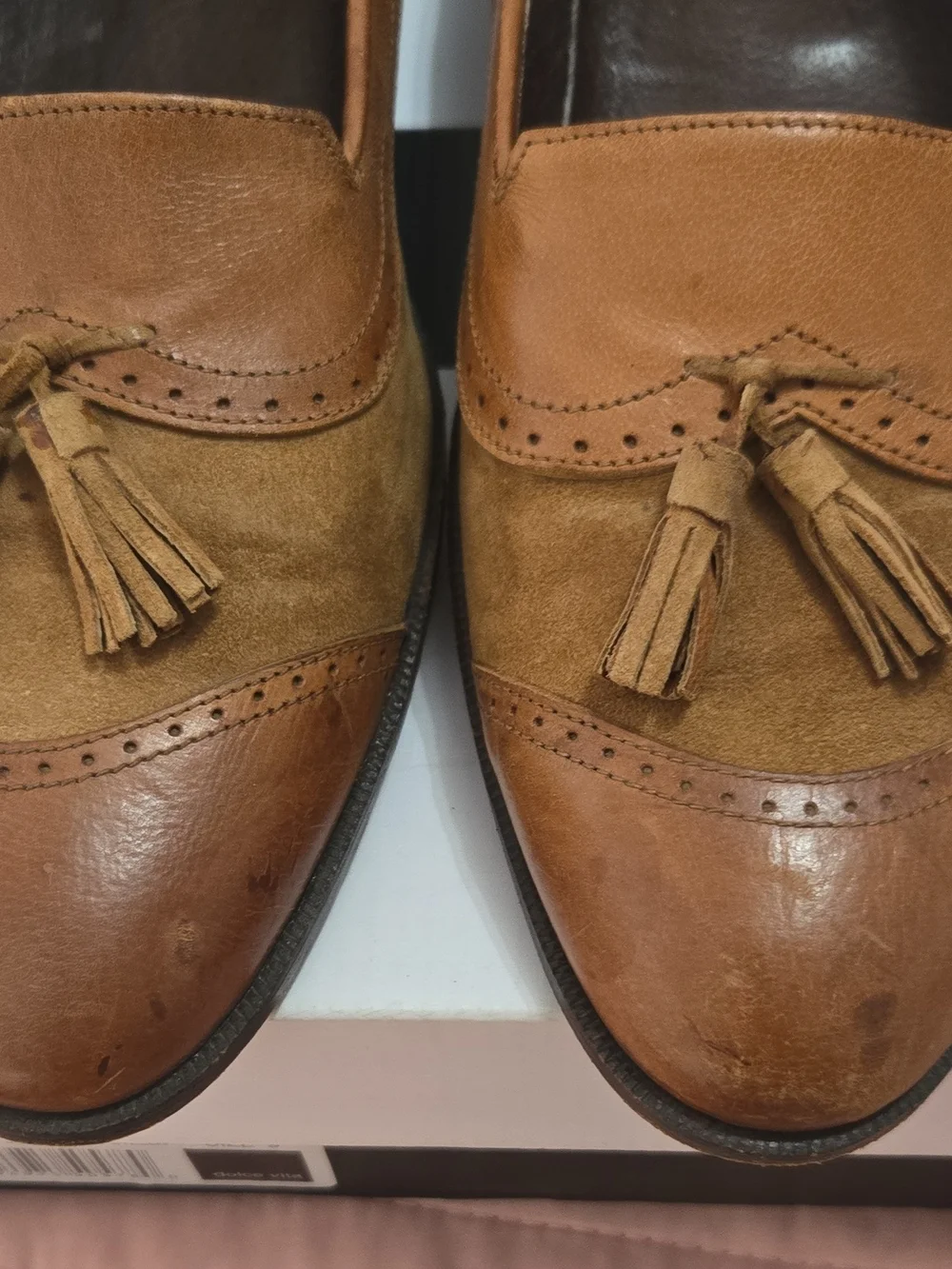 Emilio Franco Men's  Brown Leather Dress Shoe